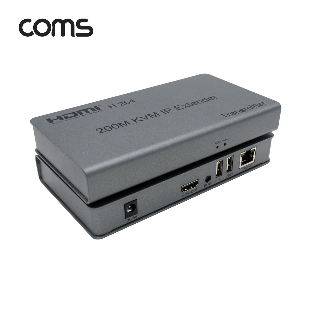 ABBT923 HDMI KVM 연장기 USB 이더넷 신호 현장 공장