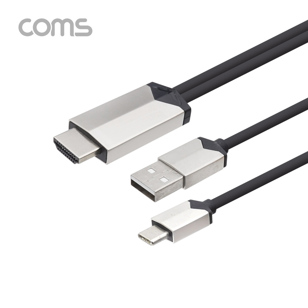 ABBT643 USB 3.1 C타입 - HDMI 컨버터 케이블 2M 영상