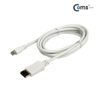 Coms 미니 디스플레이포트 변환 케이블, 2M / DP(input)/Mini DP(output)/DisplayPort v1.2