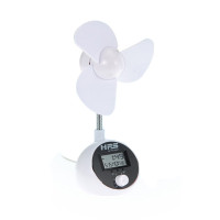 USB 선풍기(날짜/시계/온도계) 풍량 조절/ 방향 조절/ ON/OFF 스위치/스폰지 FAN/ 타이머