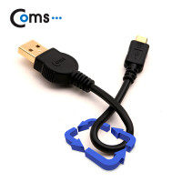 Coms 스트롱 미니 케이블 USB to 마이크로 5핀 (Micro 5Pin, Type B) (블랙)/충전/데이터