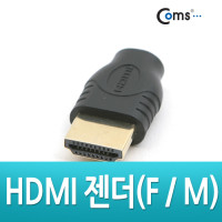 Coms HDMI 변환젠더 Micro HDMI F to HDMI M 마이크로 HDMI