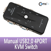 Coms 4포트 USB KVM USB 스위치(4:1)