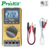 PROKIT (MT-1620) 디지털 테스터기, AC/DC/전류 테스트, 측정, 공구, LCD 디스플레이 (SPO)