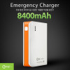 Coms 보조 배터리 / 비상 충전기(8400mAh),삼성 SDI 배터리사용,Orange, 미니, 소형, 휴대용