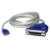 Manhattan USB 패러렐 컨버터, 25핀(DB25F), 프린터케이블 연결