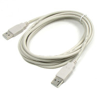 Coms USB 케이블 M/M 실속형(AA형/USB-A to USB-A) 3M