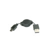Coms USB 미니 케이블 5P/ 자동감김/ 70cm (USB 1.1)
