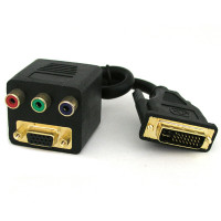 Coms DVI 선택 분배기 - DVD 1포트/D-SUB 1포트/ DVI-I 지원/ 동시 분배 불가
