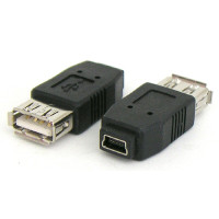 Coms USB 젠더 미니 5핀 - USB 2.0 Type A(F)/mini 5Pin B 타입(F)