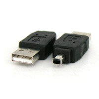 Coms USB 젠더 미니 4핀 - USB 2.0 Type A(M) / USB Mini 4pin (M)