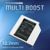 Coms 노트북용 멀티부스트 12.7mm 2.5형 HDD SATA 22P to Slimline SATA F SATA3 지원