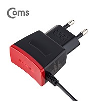 Coms G POWER 가정용 5V/2A 충전기 (케이블 일체형) / 마이크로 5핀(Micro 5Pin) / 1.2M/블랙 스마트폰 태블릿