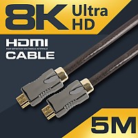 Coms 8K UHD HDMI 케이블(V2.1) 5M / 8K4K @60Hz 지원 (7680*4320) / UHD / 금도금 단자