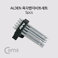 Coms ALDEN 육각렌치비트세트 5pcs - 11mm/2.5~6mm