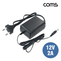 Coms 아답터 (정전압) DC12V CCTV용 / 2A (5.5-2.1) 어댑터