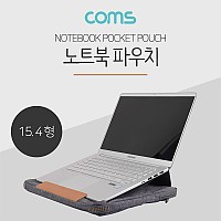Coms 노트북 가방, 15.4형/ 노트북 파우치 / 거치 가능