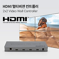 Coms HDMI 멀티비젼 1:4 / 2x2 / HDMI, DVI 비디오 월 컨트롤러 / 1080P FHD / TV WALL