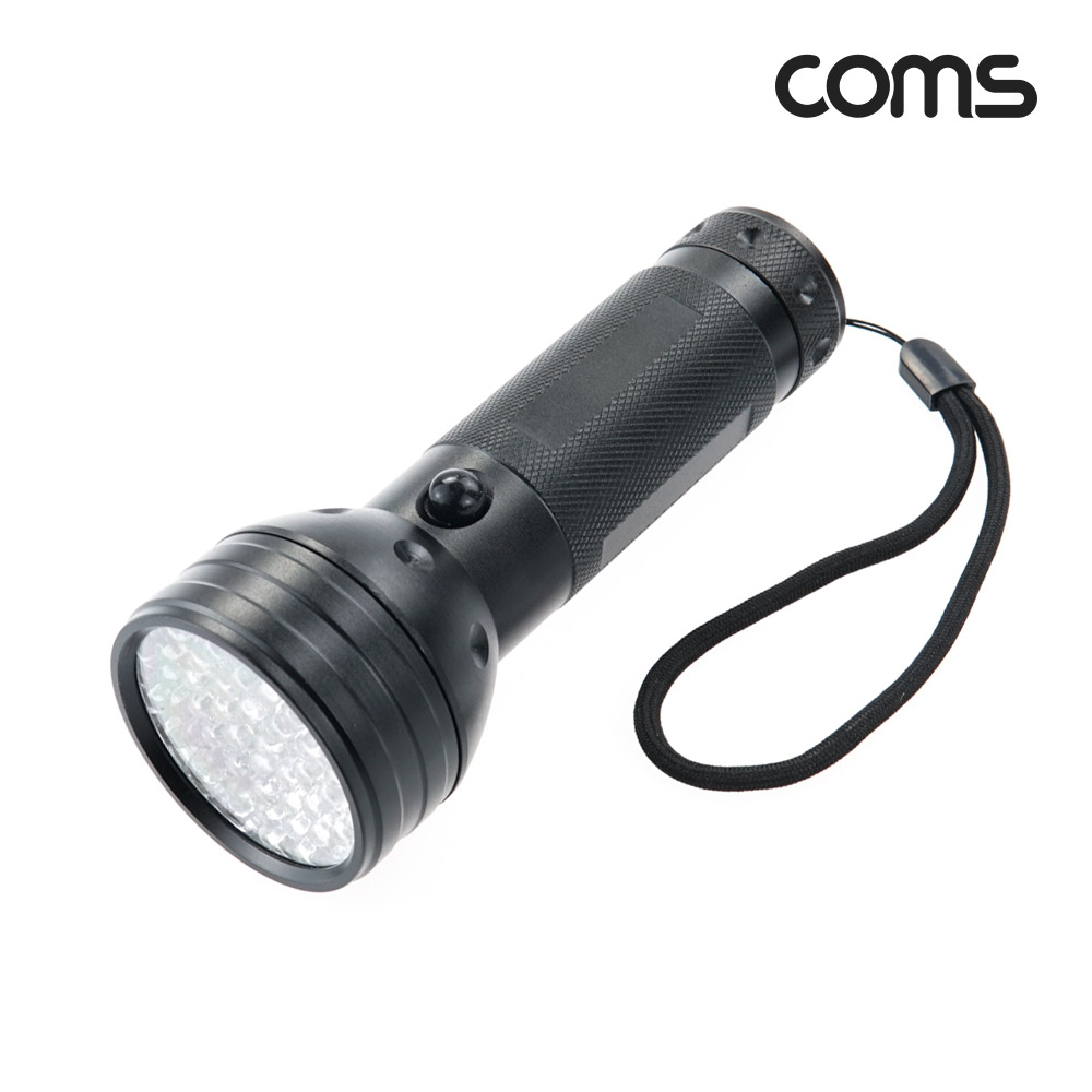 Coms UV LED 손전등 램프 50LED AAx3(미포함)[BD769]