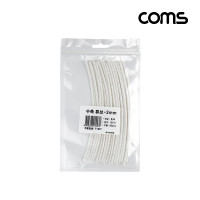 Coms 수축 튜브 세트 2mm, 길이 150mm, 30ea, white