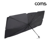 Coms 차량용 햇빛가리개 우산형 앞유리 가림막 열차단