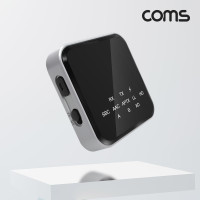 Coms 고음질 블루투스 오디오 송수신기 v5.2 AUX 스테레오 3.5mm 무선 휴대용 리시버 동글