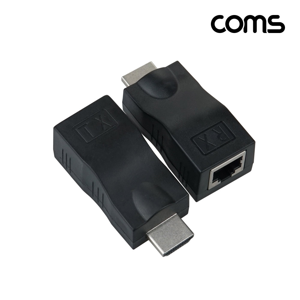 Coms HDMI 리피터 (RJ45) 30M 1080p 이더넷 CAT5e CAT6