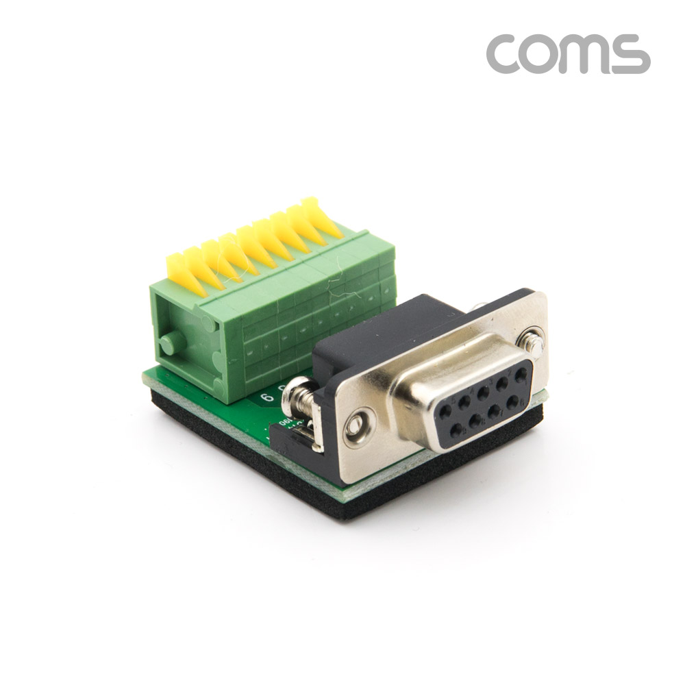 Coms 조합 커넥터, 시리얼 DB9 F, RS232, 터미널, 제작용