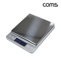 Coms 전자 정밀 저울 0.01g~500g TARE 영점 PCS 수량 측정 보석 휴대용 가정용