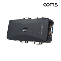 Coms VGA USB KVM 스위치 선택기 4:1 4포트 PC 4대 주변장치 연결