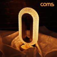 Coms 크리스탈 테이블 LED 램프 무선 감성 인테리어 랜턴
