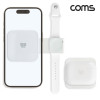 Coms 나비 마그넷 듀얼 무선 고속 충전기 iOS워치용