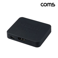 Coms HDMI 분배기1:2 미니 4K@30Hz UHD USB 전원