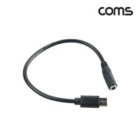 Coms USB Type C PD 노트북 전원 변환 충전 케이블 20cm DC 외경 3.5 내경 1.35 C타입