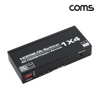 Coms HDMI 분배기2.0B 1:4 4K@60Hz EDID 수동스위치