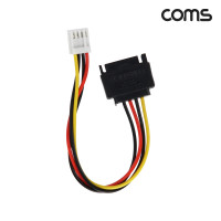 Coms SATA 15pin to Mini 4Pin 전원 변환 케이블 20cm