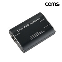 Coms PoE 분배기 1:2 무전원 RJ45 CCTV 1000Mbps