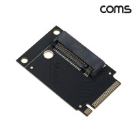 Coms M.2 SSD NVMe M Key 2230 to 2280 변환 확장 어댑터(우향 꺾임) pcie 4.0