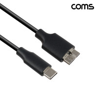 Coms USB 3.1 C타입 to USB 3.0 micro B 마이크로 B타입 변환케이블 1M