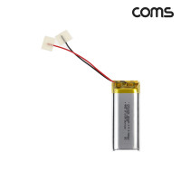 Coms 102050 충전지 3.7V 1000mAh 리튬폴리머 배터리