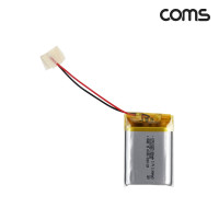 Coms 102535 충전지 3.7V 800mAh 리튬폴리머 배터리