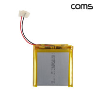 Coms 105050 충전지 3.7V 3000mAh 리튬폴리머 배터리