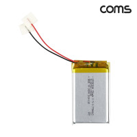 Coms 503048 충전지 3.7V 750mAh 리튬폴리머 배터리