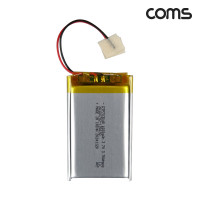 Coms 703048 충전지 3.7V 1000mAh 리튬폴리머 배터리