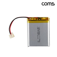 Coms 704050 충전지 3.7V 1500mAh 리튬폴리머 배터리