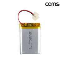 Coms 903450 충전지 3.7V 1500mAh 리튬폴리머 배터리