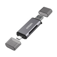 Coms 카드리더기 2 in 1 C타입 USB 3.0 TF Micro SD  SD