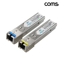 Coms 광모듈 mini GBIC 2개입, SFP 1.25Gbps 10Km 기가타입 듀얼모드 SFP-GE-LX-SM1310 SM1550