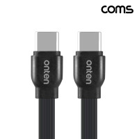 Coms USB 3.1 C타입 케이블 PD 고속충전 16cm 60W