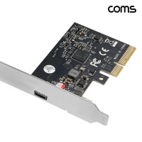 Coms PCIe x4 USB3.2 GEN2x2 연장 카드 20Gbps ASM3242